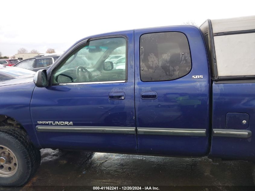 2000 Toyota Tundra Sr5 V8 VIN: 5TBRT3417YS061009 Lot: 41162241