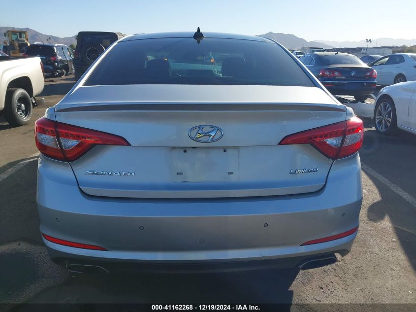 VIN 5NPE34AF3GH400963 2016 Hyundai Sonata, Limited no.16