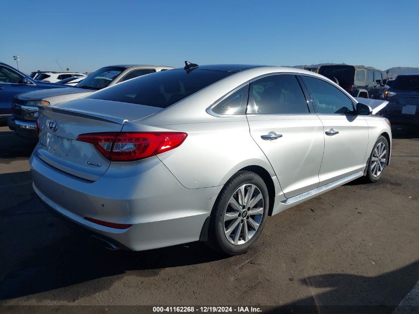 VIN 5NPE34AF3GH400963 2016 Hyundai Sonata, Limited no.4