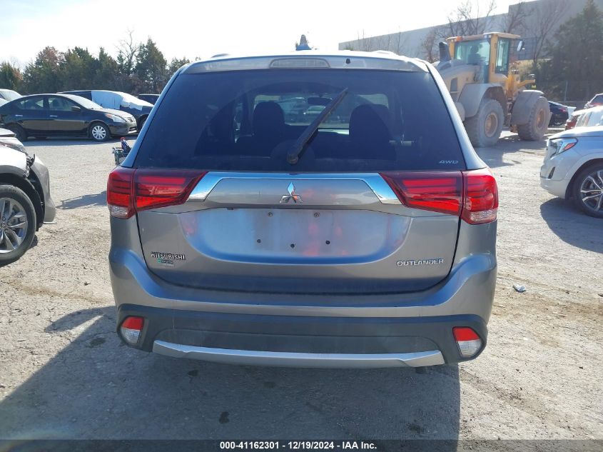 2018 Mitsubishi Outlander Es VIN: JA4AZ3A35JZ059525 Lot: 41162301