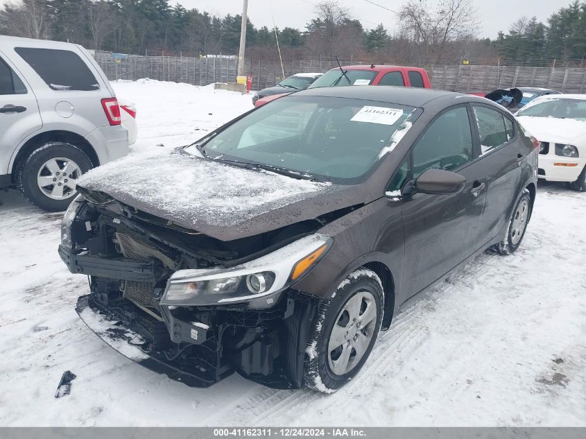 VIN 3KPFL4A70JE181808 2018 KIA Forte, LX no.2