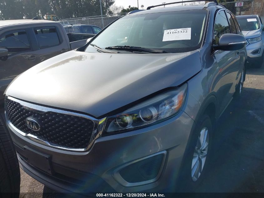 2016 Kia Sorento 2.4L Lx VIN: 5XYPG4A32GG121336 Lot: 41162322