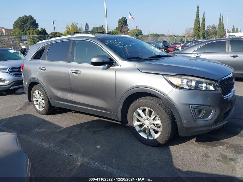 2016 Kia Sorento 2.4L Lx VIN: 5XYPG4A32GG121336 Lot: 41162322