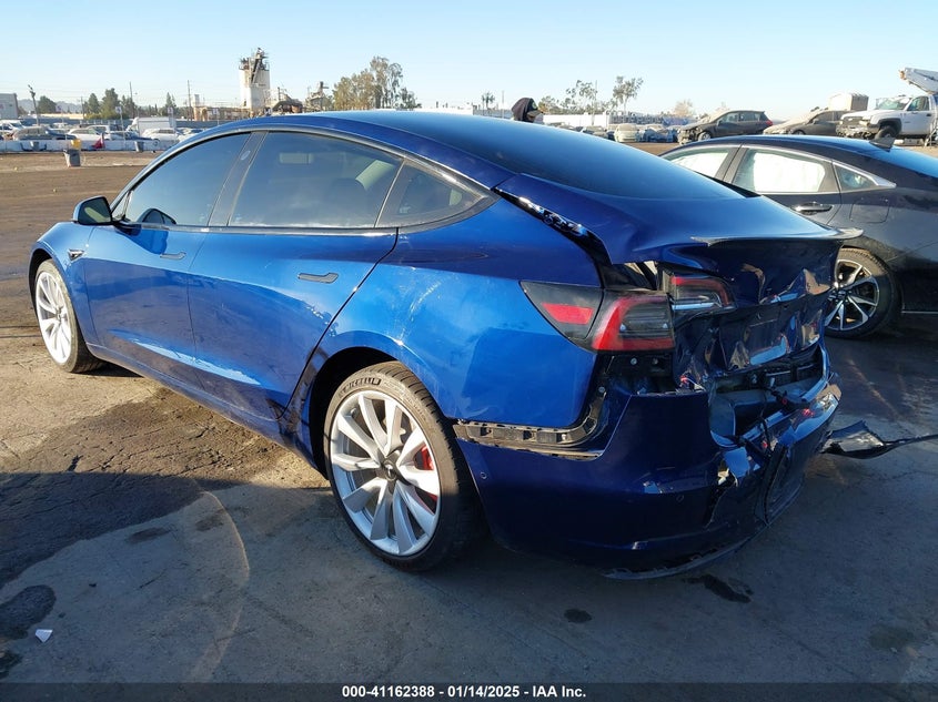 2018 TESL MODEL 3 RWD W/LONG R VIN: 5YJ3E1EA6JF169447