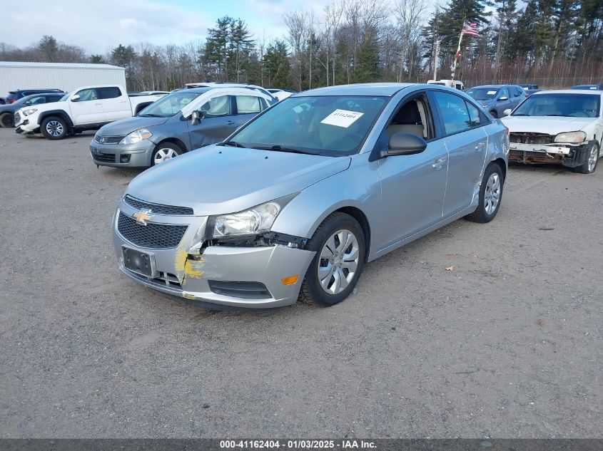 VIN 1G1PA5SG8E7291146 2014 Chevrolet Cruze, Ls Auto no.2