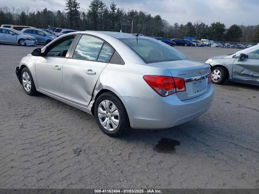 VIN 1G1PA5SG8E7291146 2014 Chevrolet Cruze, Ls Auto no.3