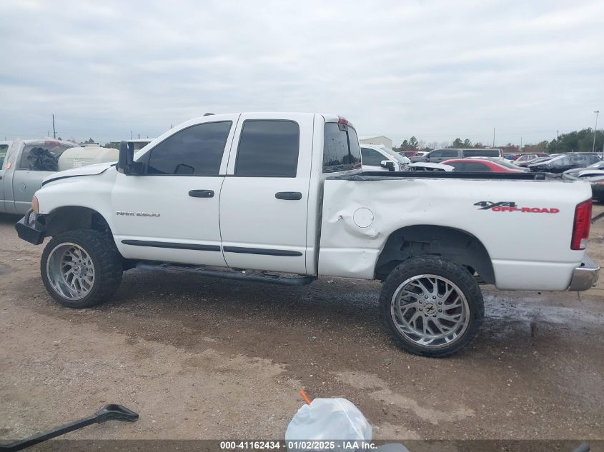 2004 Dodge Ram 2500 Slt/Laramie VIN: 3D3KU28CX4G183438 Lot: 41162434