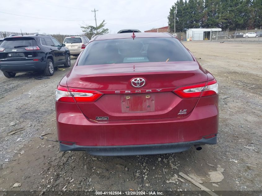 2020 Toyota Camry Le Awd VIN: 4T1C11BK7LU016249 Lot: 41162504