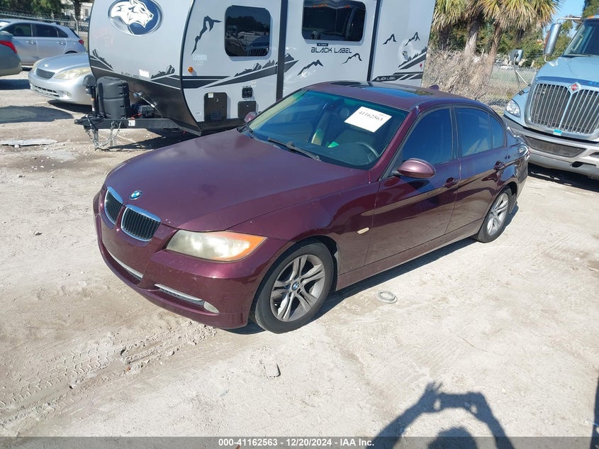 2008 BMW 328 VIN: WBAVA33548K054183