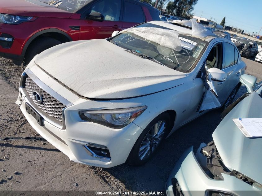 VIN JN1EV7APXKM515842 2019 INFINITI Q50 no.2