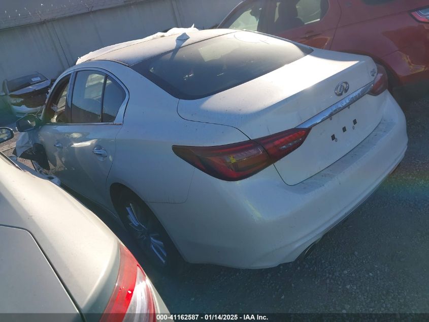 VIN JN1EV7APXKM515842 2019 INFINITI Q50 no.3