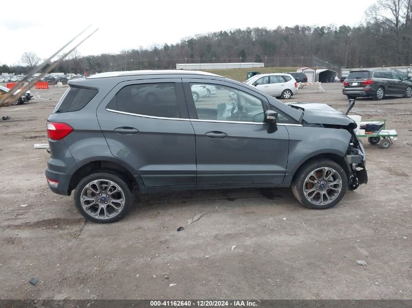 2019 Ford Ecosport Titanium VIN: MAJ6S3KL7KC260755 Lot: 41162640