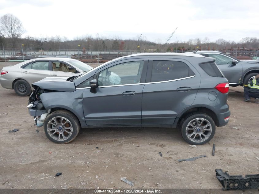 2019 Ford Ecosport Titanium VIN: MAJ6S3KL7KC260755 Lot: 41162640