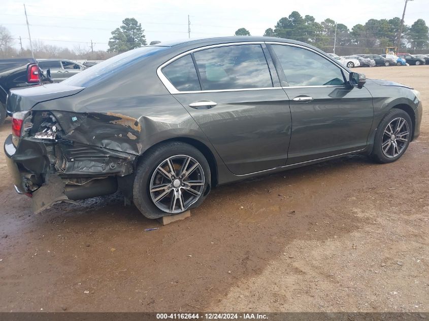 VIN 1HGCR3F86DA048203 2013 Honda Accord, Ex-L V-6 no.4