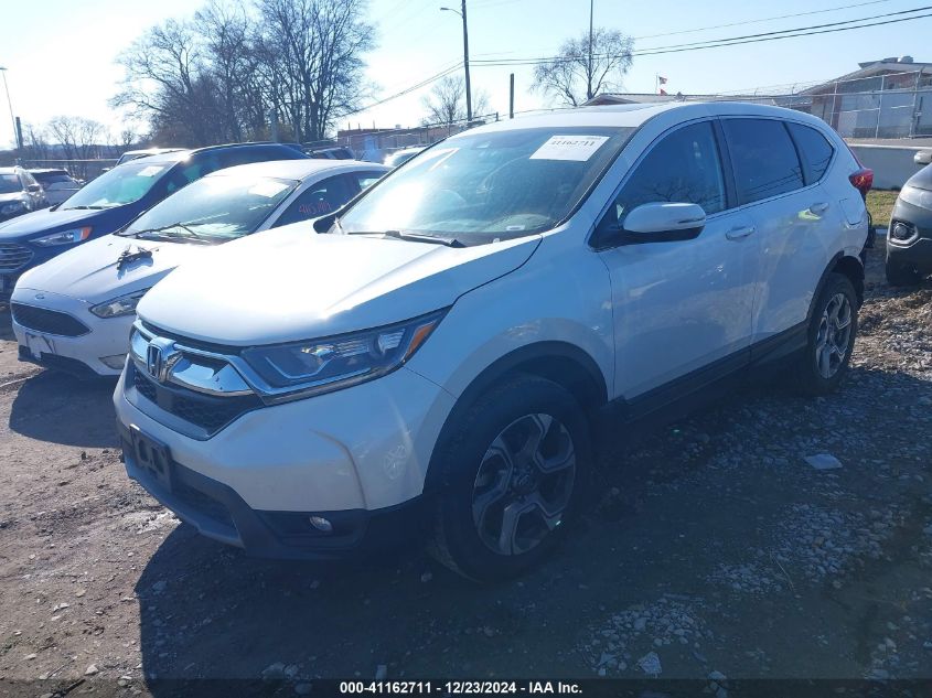 VIN 2HKRW2H57JH602223 2018 Honda CR-V, EX no.2