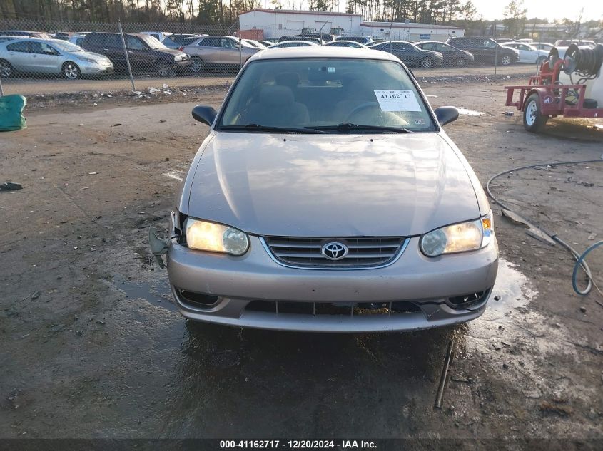 2001 Toyota Corolla Ce VIN: 2T1BR12E01C483347 Lot: 41162717