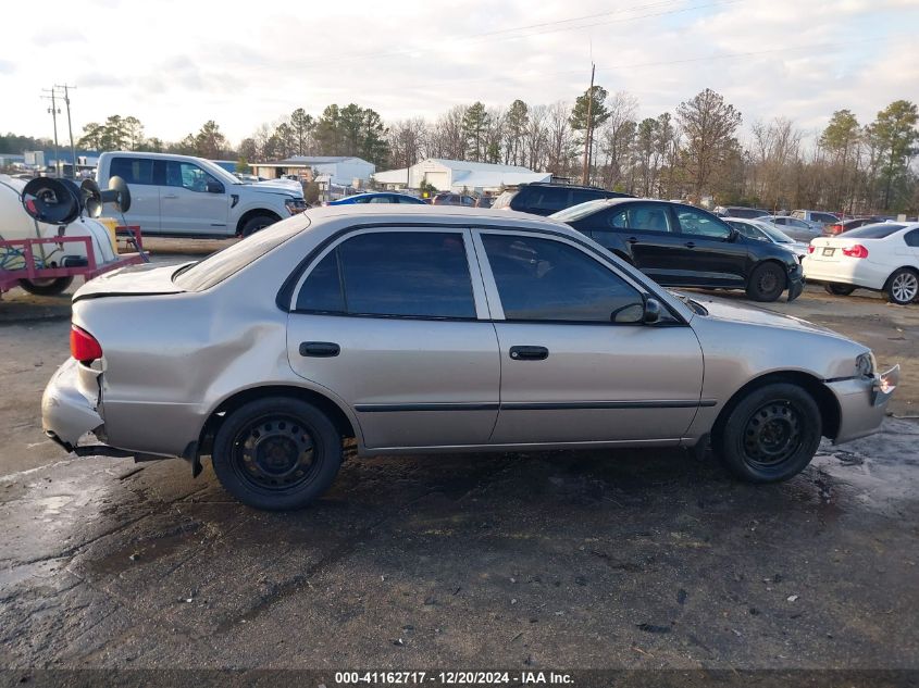 2001 Toyota Corolla Ce VIN: 2T1BR12E01C483347 Lot: 41162717