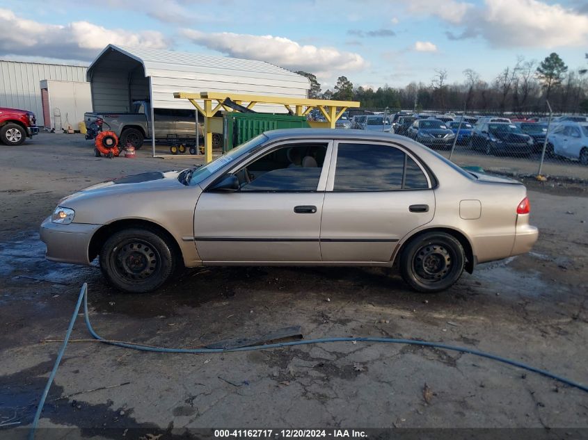 2001 Toyota Corolla Ce VIN: 2T1BR12E01C483347 Lot: 41162717