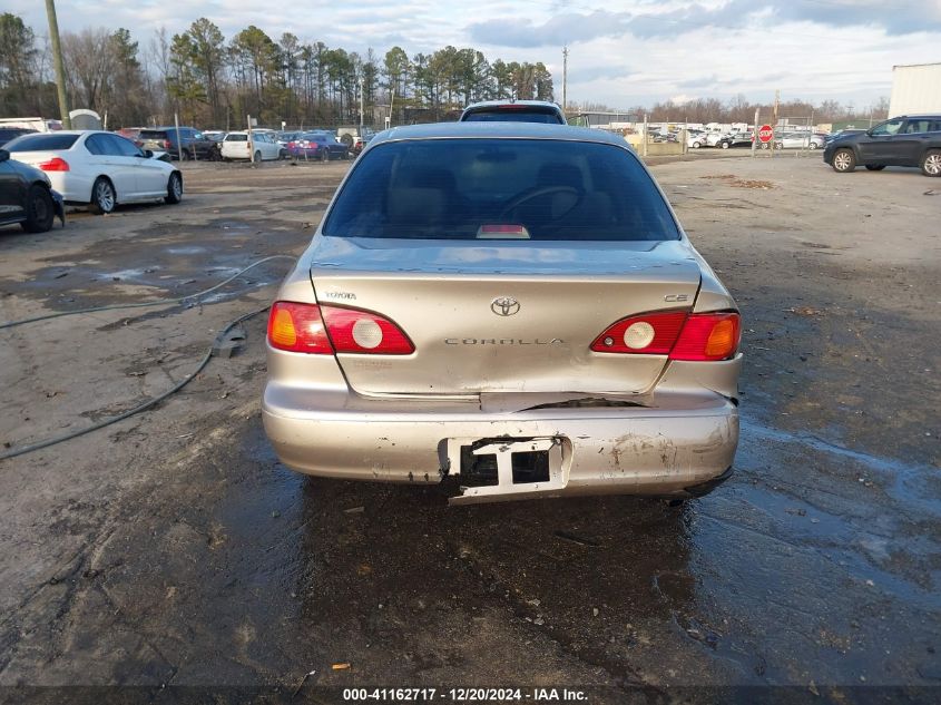 2001 Toyota Corolla Ce VIN: 2T1BR12E01C483347 Lot: 41162717