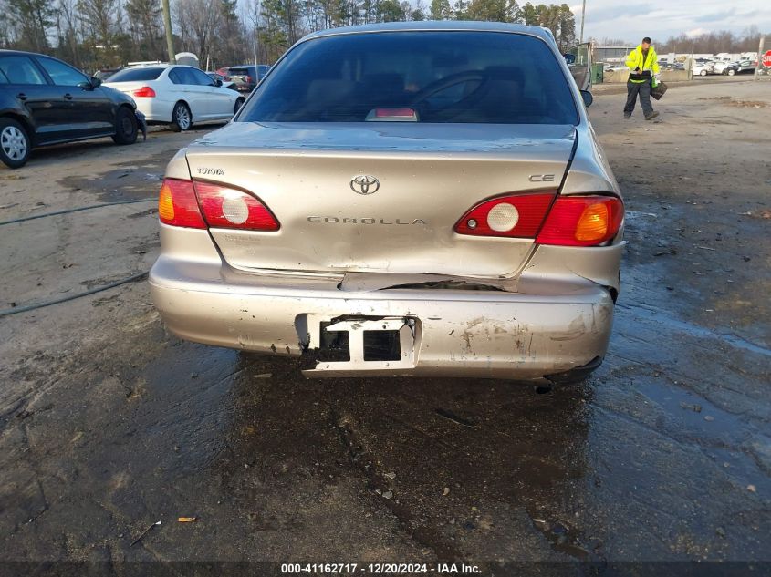 2001 Toyota Corolla Ce VIN: 2T1BR12E01C483347 Lot: 41162717