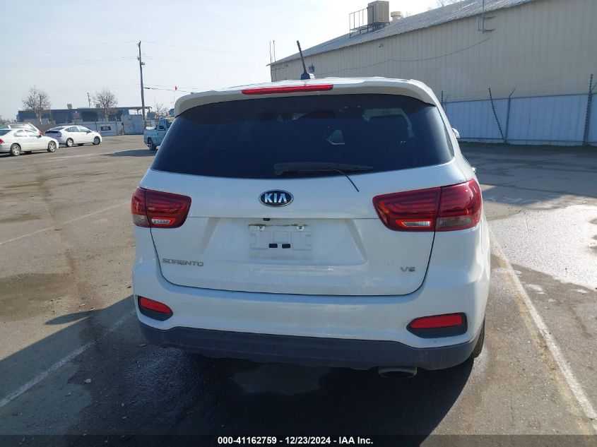 2019 KIA SORENTO 3.3L LX - 5XYPG4A56KG441575