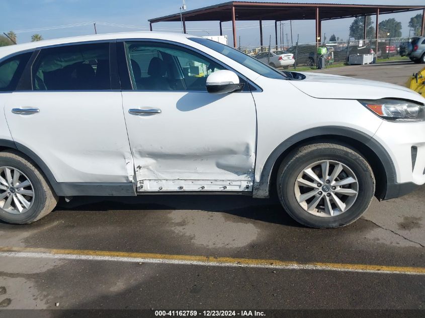 2019 Kia Sorento 3.3L Lx VIN: 5XYPG4A56KG441575 Lot: 41162759