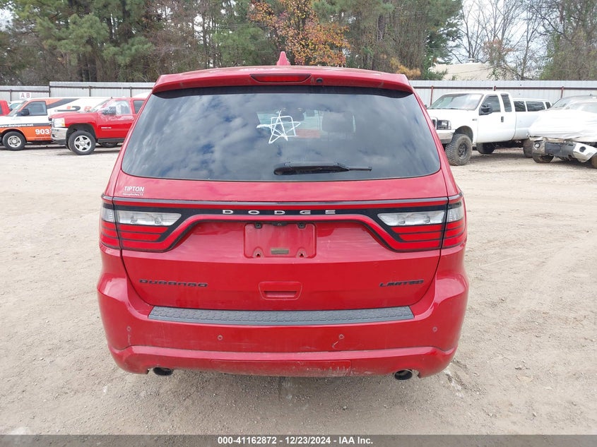2016 DODGE DURANGO LIMITED - 1C4RDHDG5GC502741