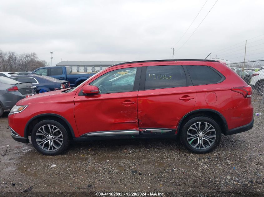 2016 Mitsubishi Outlander Sel VIN: JA4AZ3A34GZ020577 Lot: 41162892