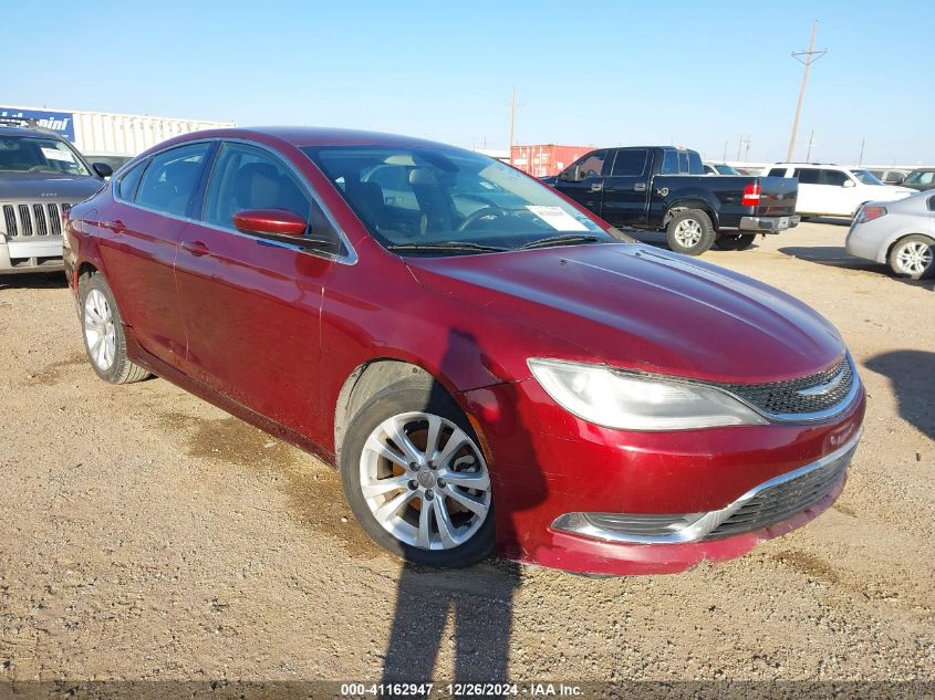 VIN 1C3CCCAB6FN589870 2015 Chrysler 200, Limited no.1