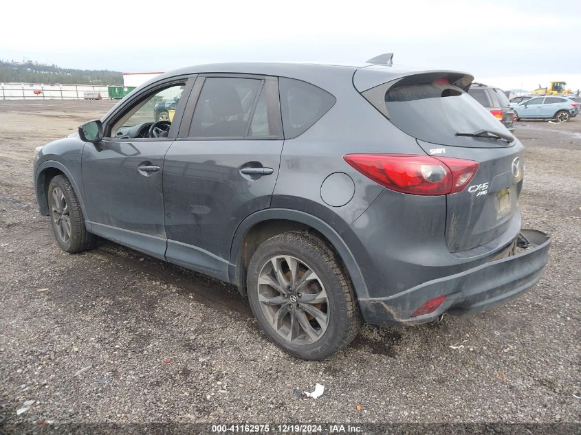 2016 Mazda Cx-5 Grand Touring VIN: JM3KE4DY1G0706963 Lot: 41162975