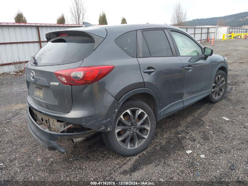 2016 Mazda Cx-5 Grand Touring VIN: JM3KE4DY1G0706963 Lot: 41162975