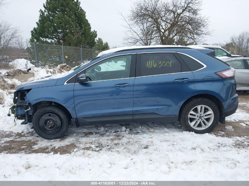 VIN 2FMPK4J97JBB52527 2018 Ford Edge, Sel no.15