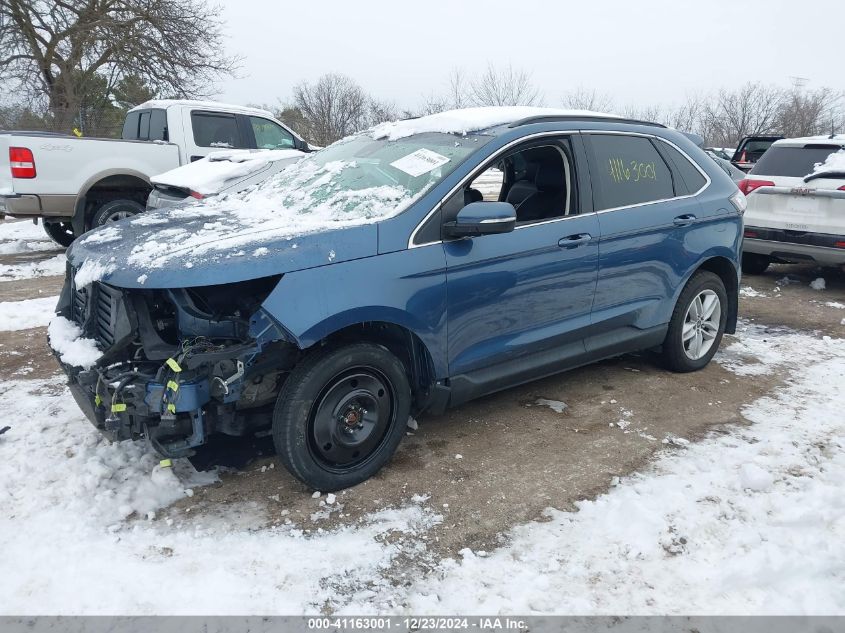 VIN 2FMPK4J97JBB52527 2018 Ford Edge, Sel no.2