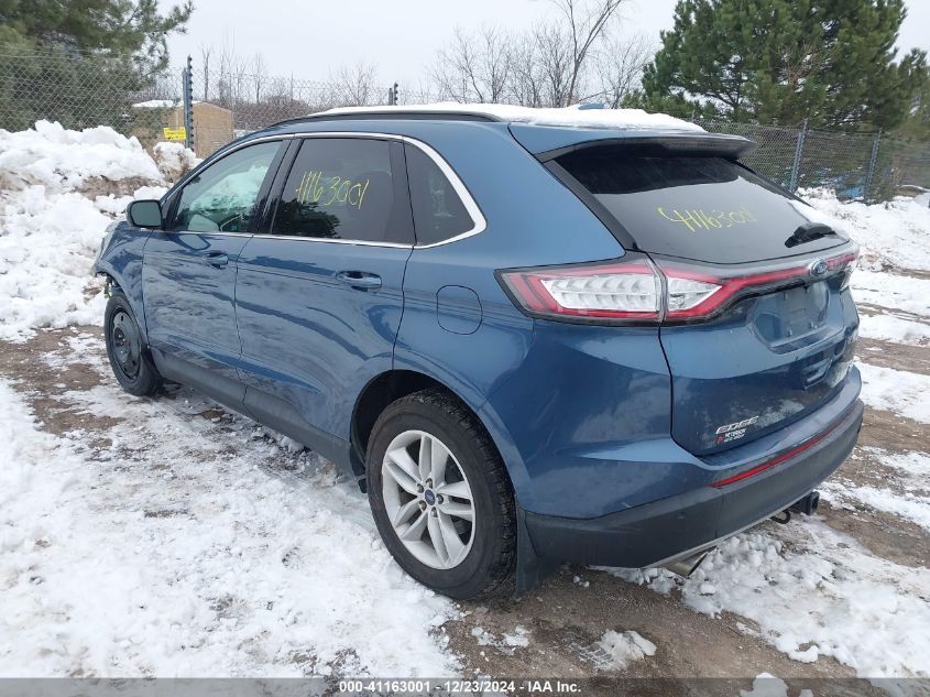 VIN 2FMPK4J97JBB52527 2018 Ford Edge, Sel no.3