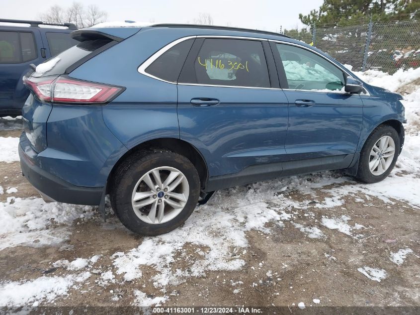 VIN 2FMPK4J97JBB52527 2018 Ford Edge, Sel no.4