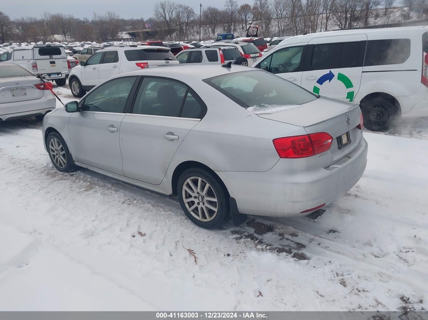 2012 VOLKSWAGEN JETTA VIN: 3VWLX7AJ0CM008588