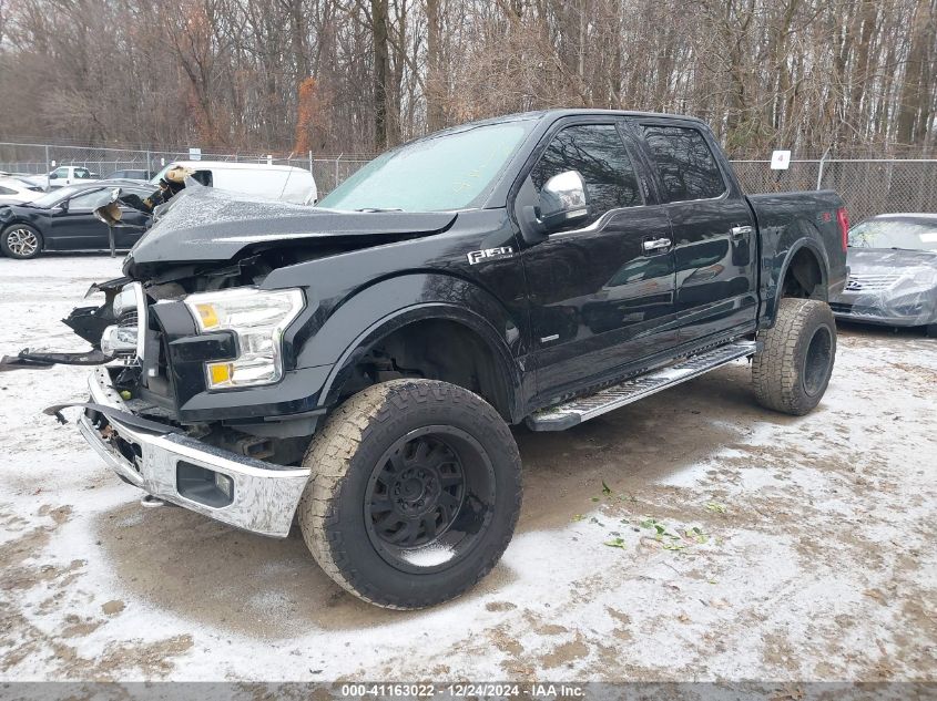 VIN 1FTEW1EG5GKF37610 2016 FORD F-150 no.2