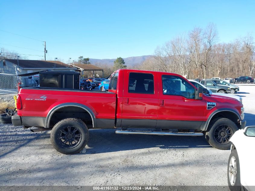 2008 Ford F-250 Fx4/King Ranch/Lariat/Xl/Xlt VIN: 1FTSW21568EC46658 Lot: 41163132