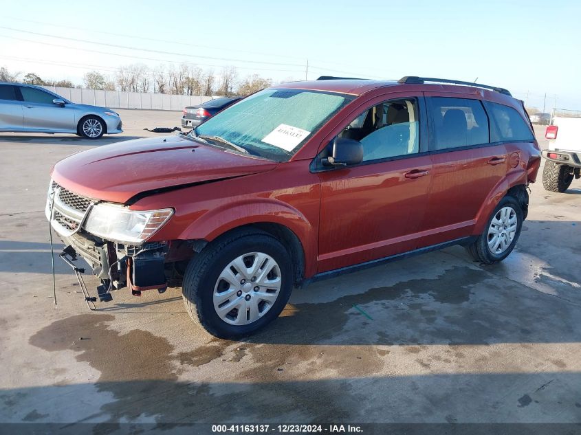 VIN 3C4PDCAB2ET263749 2014 Dodge Journey, SE no.2