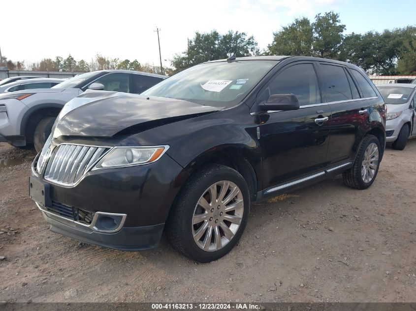 VIN 2LMDJ6JK6DBL35723 2013 LINCOLN MKX no.2