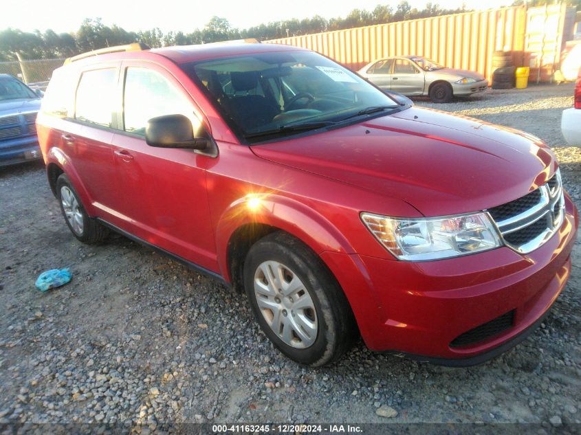 VIN 3C4PDCAB4HT636889 2017 Dodge Journey, SE no.1