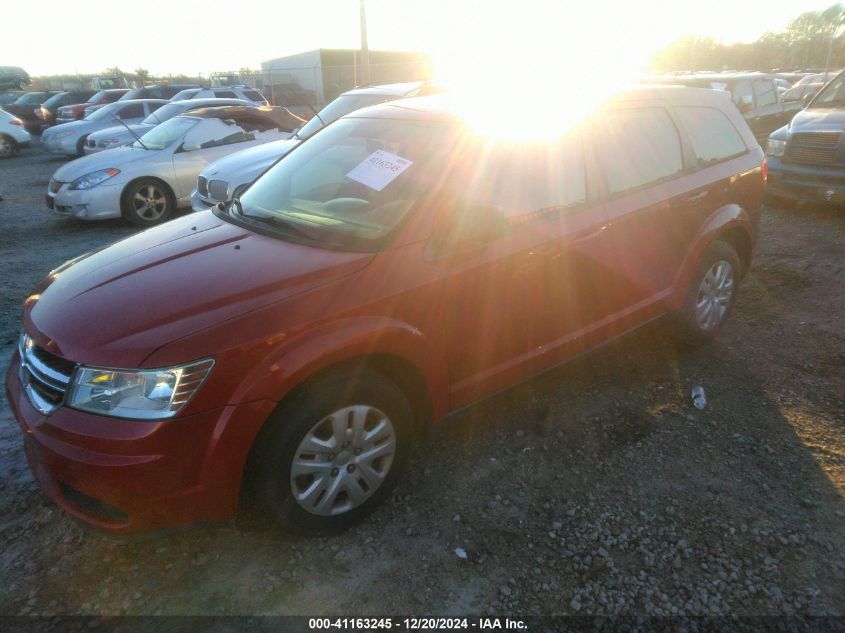 VIN 3C4PDCAB4HT636889 2017 Dodge Journey, SE no.2