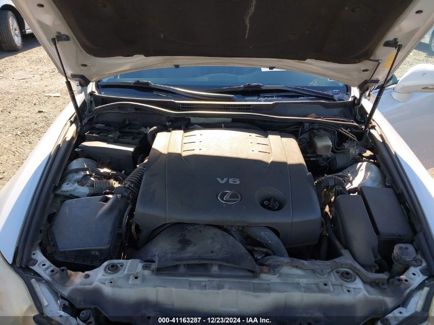 2009 Lexus Is 250 VIN: JTHCK262895028798 Lot: 41163287