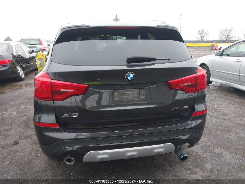 2019 BMW X3 XDRIVE30I - 5UXTR9C54KLR03637