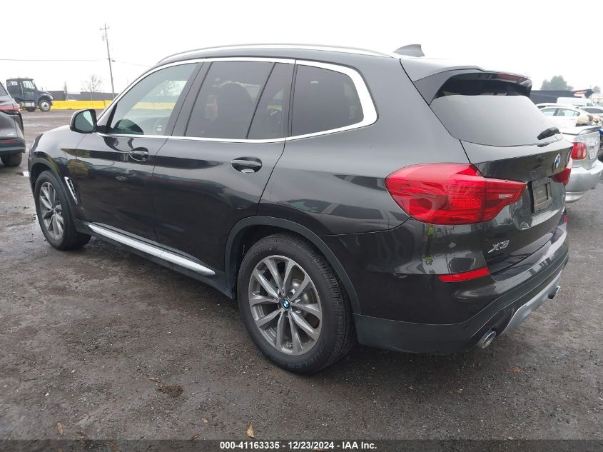 VIN 5UXTR9C54KLR03637 2019 BMW X3, Xdrive30I no.3