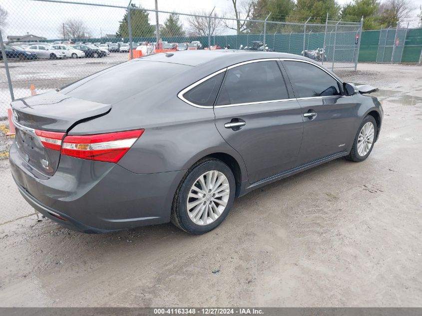 VIN 4T1BD1EB4FU043833 2015 Toyota Avalon, Hybrid Xl... no.4