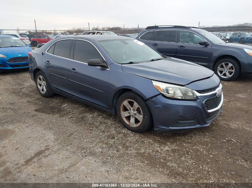 VIN 1G11B5SL2FF166389 2015 Chevrolet Malibu, LS no.1