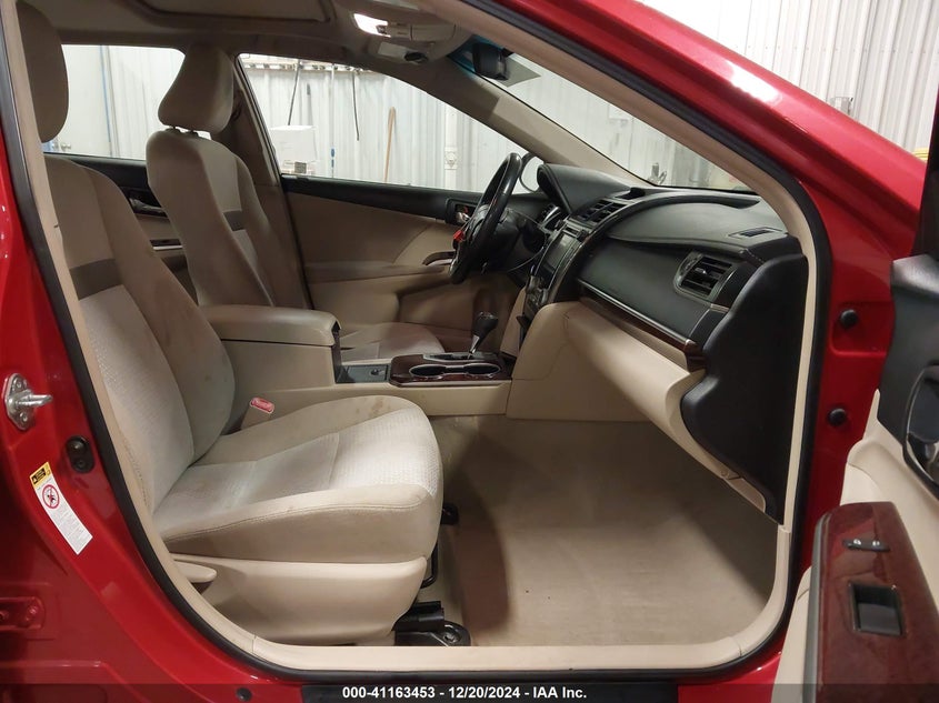 2012 TOYOTA CAMRY VIN: 4T4BF1FK9CR235596