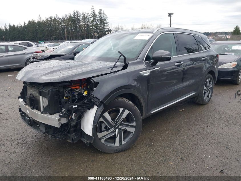 VIN KNDRHDLG0P5194591 2023 KIA SORENTO HYBRID no.2