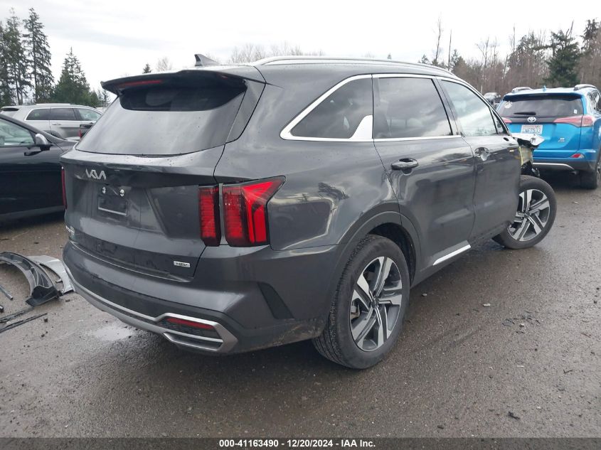 VIN KNDRHDLG0P5194591 2023 KIA SORENTO HYBRID no.4